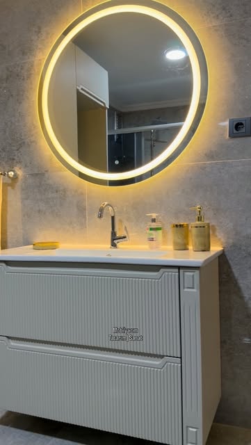 Mobilyacım banyo dolabı projesi